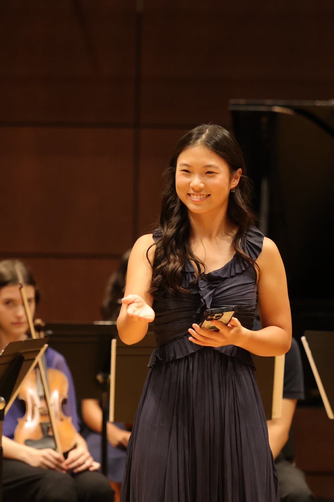 Lauren Kim, violinist and pianist, co-founder of Harmony Ensemble.